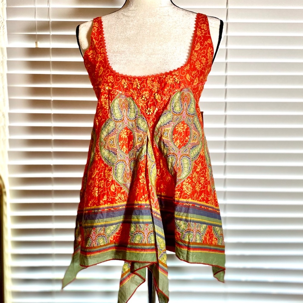 Brilliant Bohemian Beaded Top